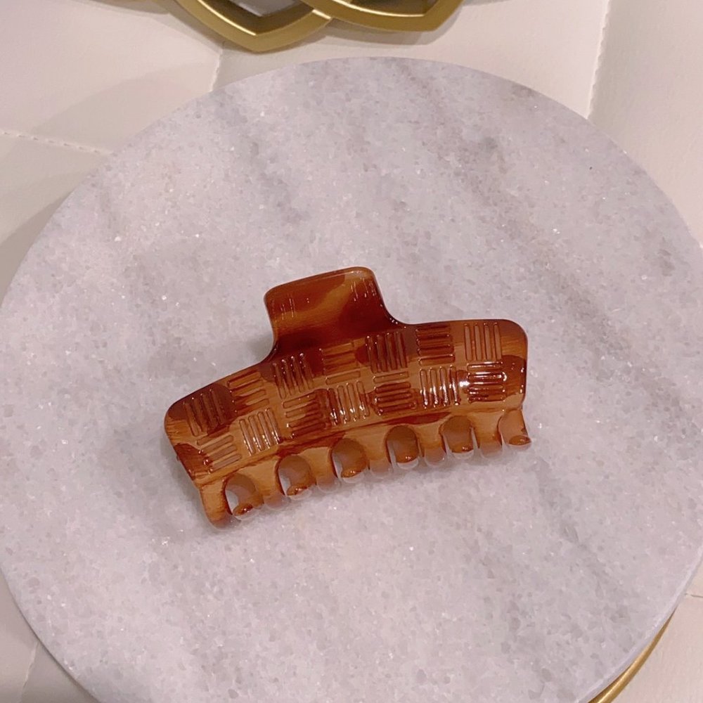 Hair Claw Clip for Women Girl Plastic Transparent Large Hair Claw Clip